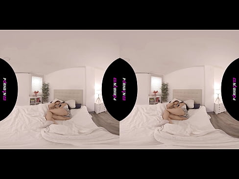 ❤️ PORNBCN VR De jèn madivin reveye eksitan nan reyalite vityèl 4K 180 3D Geneva Bellucci Katrina Moreno ❤️ Porno nan nou ﹏